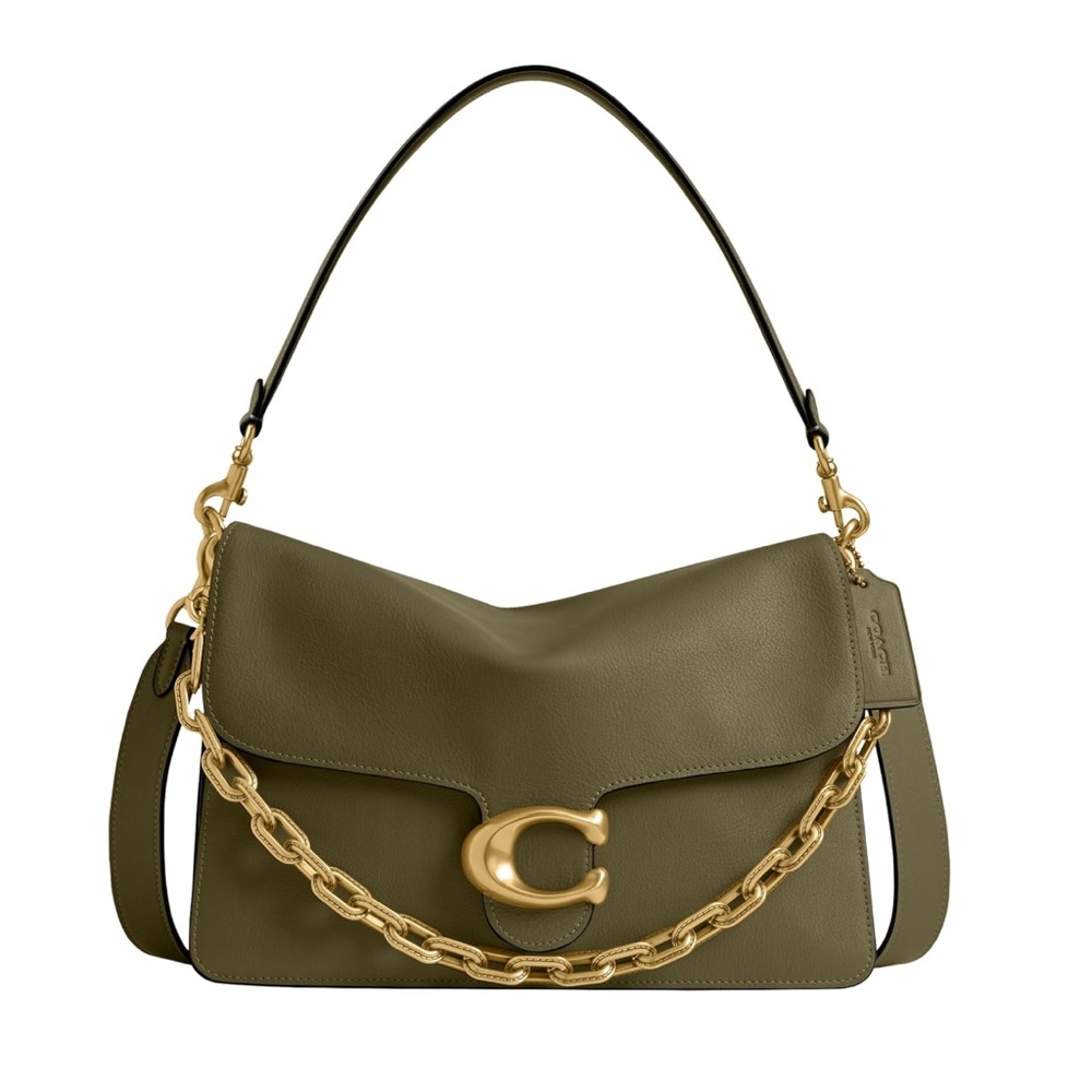New Coach Chain Tabby Shoulder Bag 30 Olive